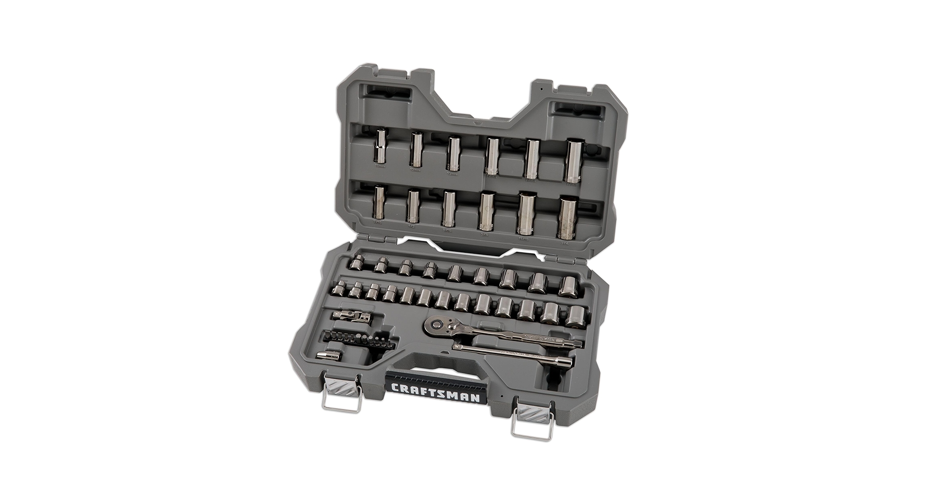 Amazon.com: CRAFTSMAN OVERDRIVE 49-Piece Gunmetal Chrome